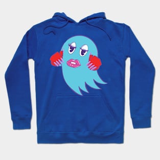 Gamer Ghost Blue Hoodie